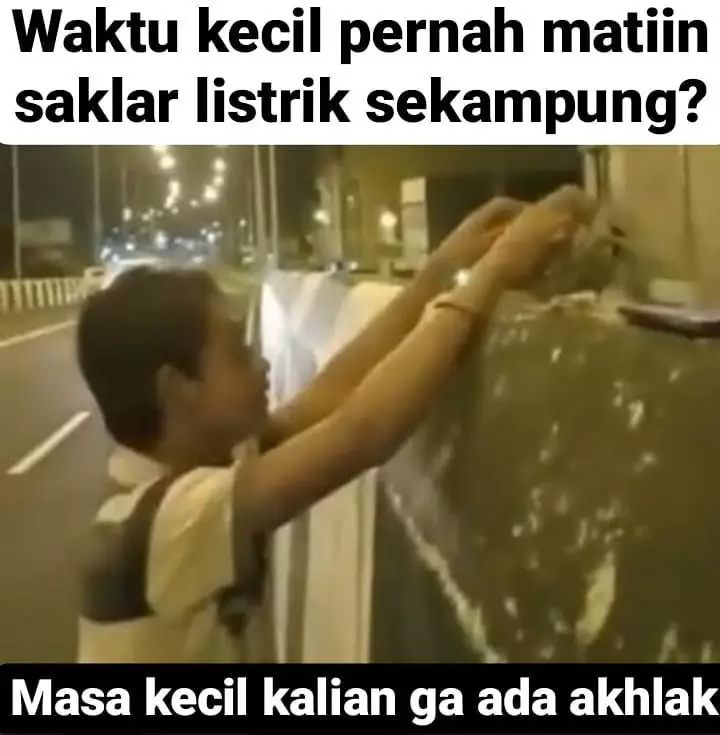Meme kenakalan masa kecil Instagram
