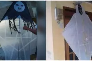 10 Penampakan layang-layang ini absurd abis, bikin tepuk jidat