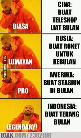 Meme terang bulan 1cak.com