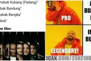 10 Meme terang bulan ini lucunya bikin senyum tipis