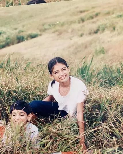 momen kedekatan Athiya Shetty dan Ahan Shetty dari kecil © 2020 brilio.net