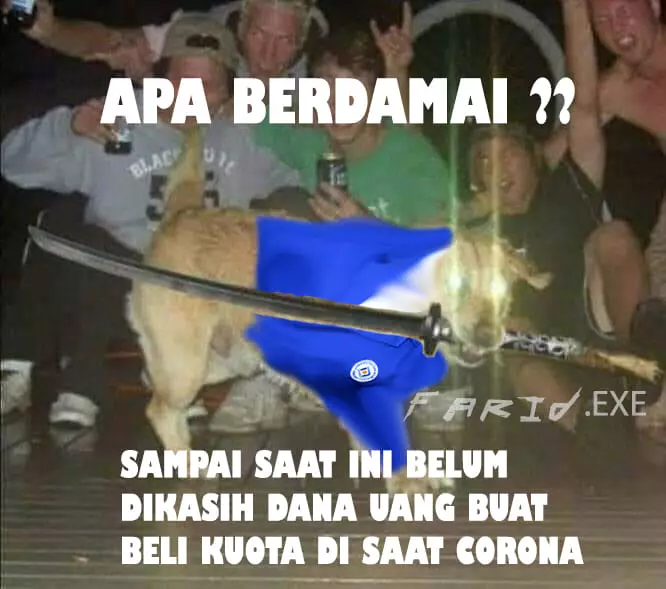 Meme ngajak berdamai Berbagai sumber