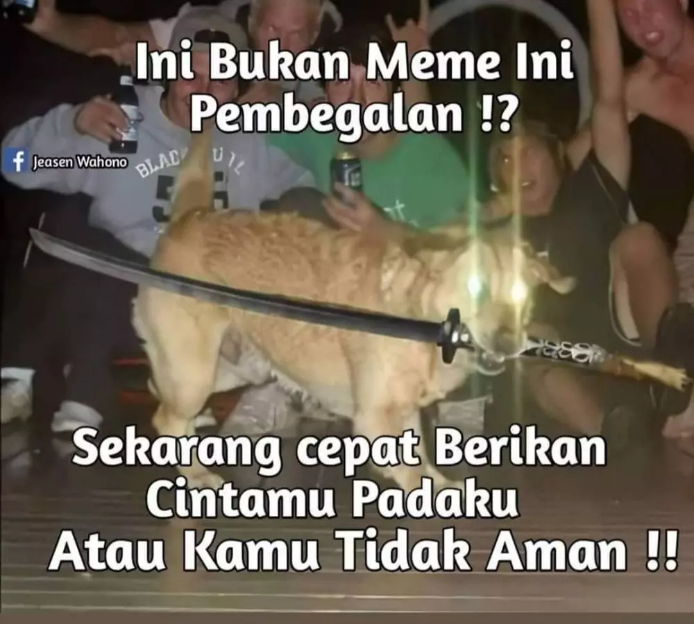 Meme ngajak berdamai Berbagai sumber
