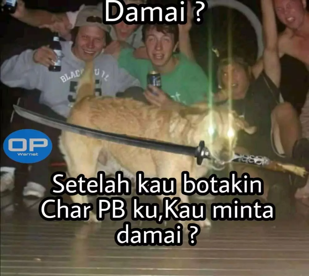 Meme ngajak berdamai Berbagai sumber