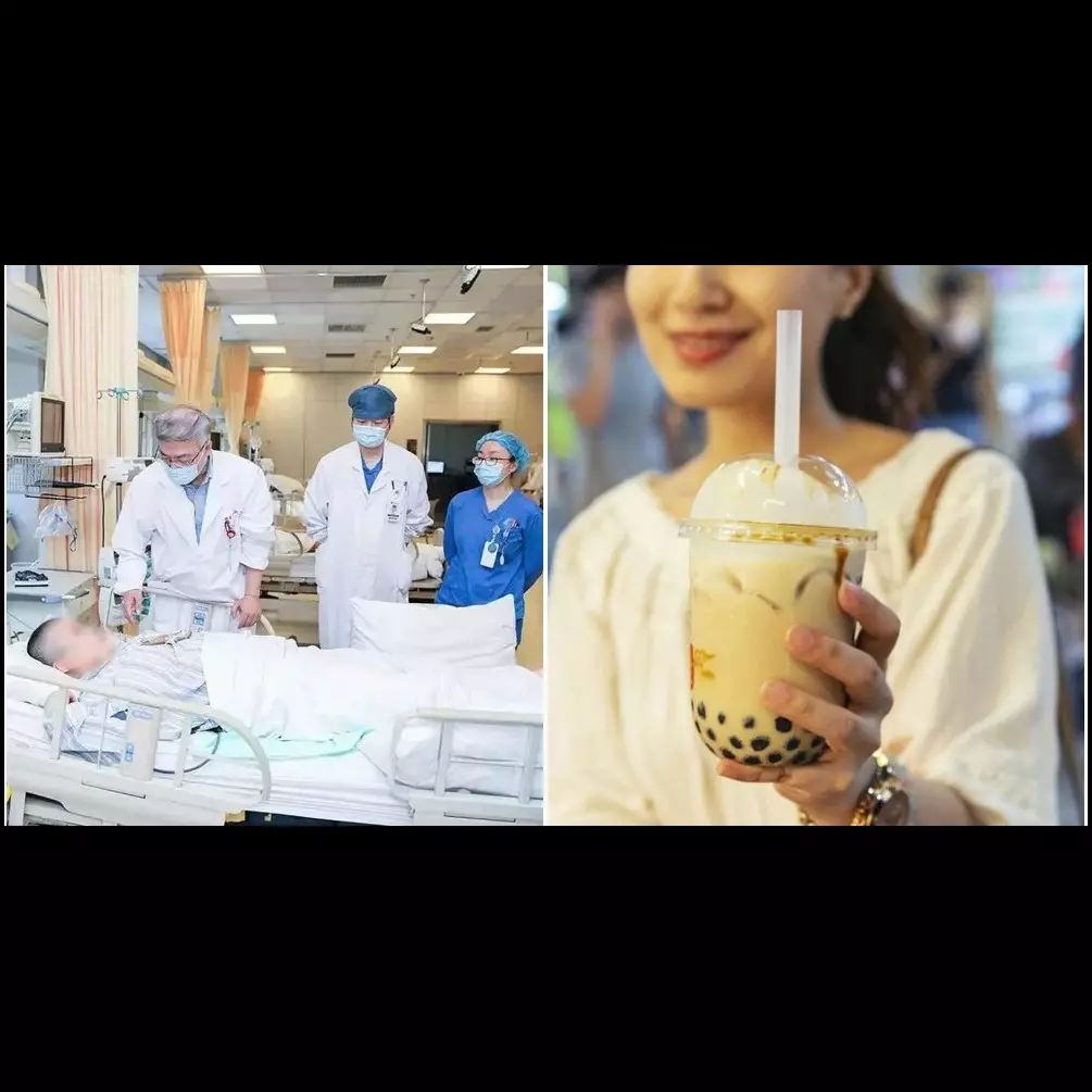 Minum milk tea 1 bulan penuh, gadis 18 tahun koma 5 hari