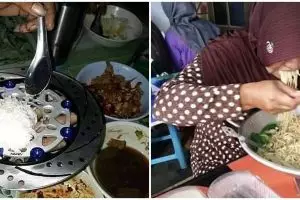 10 Potret lucu alat makan nggak biasa ini bikin geleng kepala