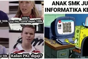 10 Meme lucu nasib pelajar ketika PKL, tak seindah yang dibayangkan