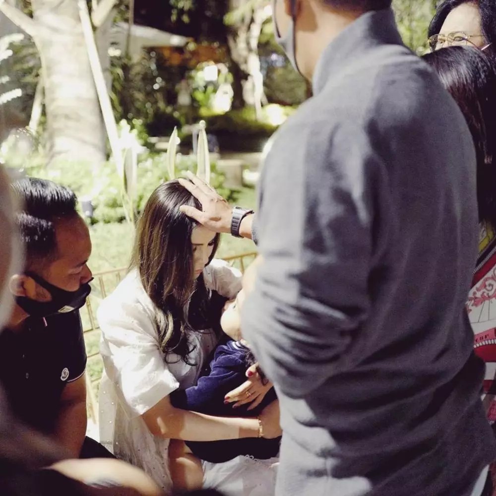 momen ultah momo geisha ke-34 instagram