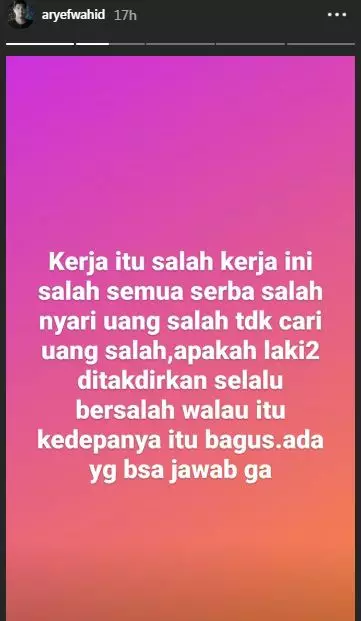 curhat suami evi masamba © 2020 brilio.net