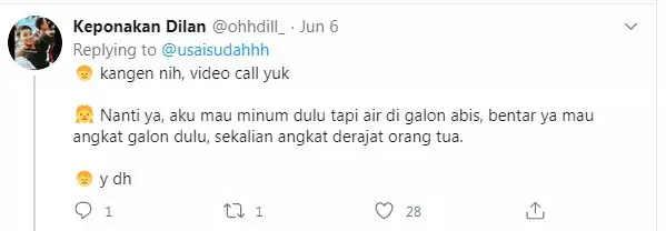 cuitan lucu y dh  Twitter