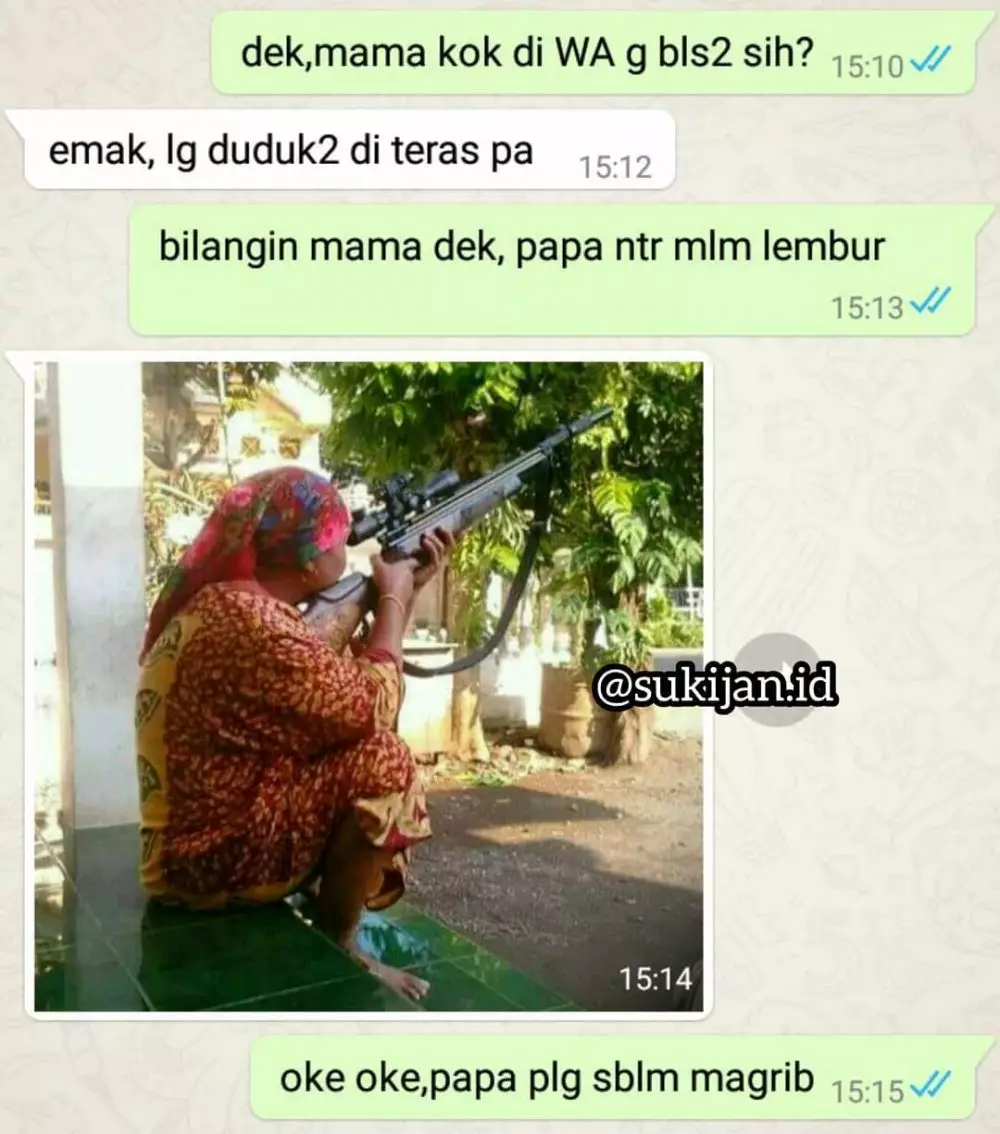 alasan jangan bikin emak marah © 2020 instagram.com alasan jangan bikin emak marah © 2020 instagram.com
