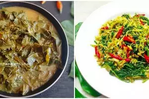 9 Resep sayur daun singkong enak, praktis dan bikin nagih