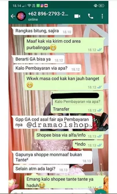 chat pembeli pemula olshop © 2020 brilio.net chat pembeli pemula olshop © 2020 brilio.net