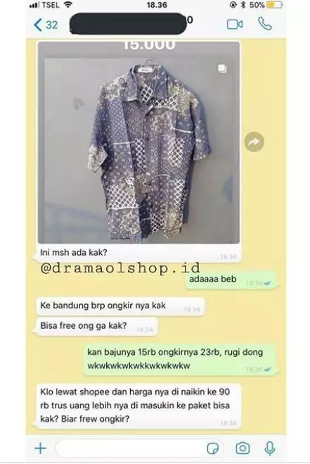 chat pembeli pemula olshop © 2020 brilio.net chat pembeli pemula olshop © 2020 brilio.net