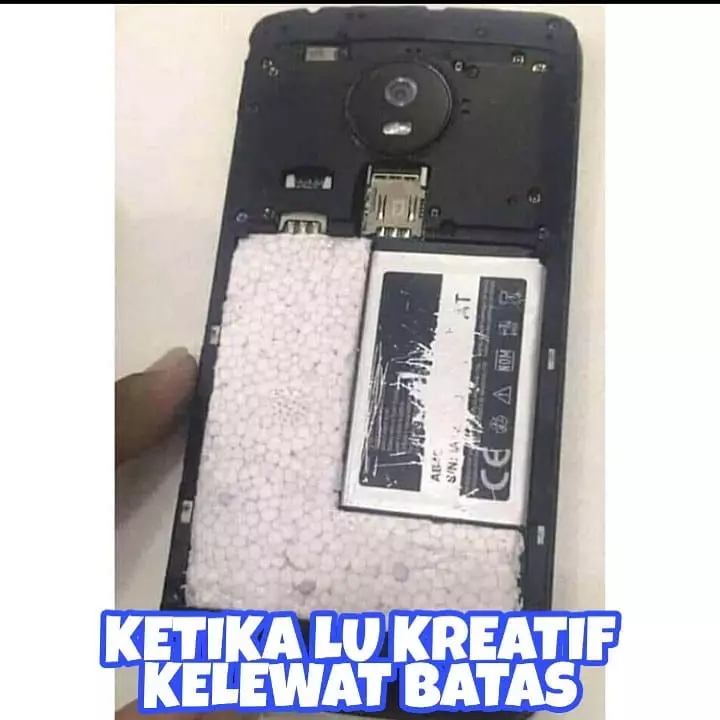ide kreatif gadget rusak © 2020 instagram.com