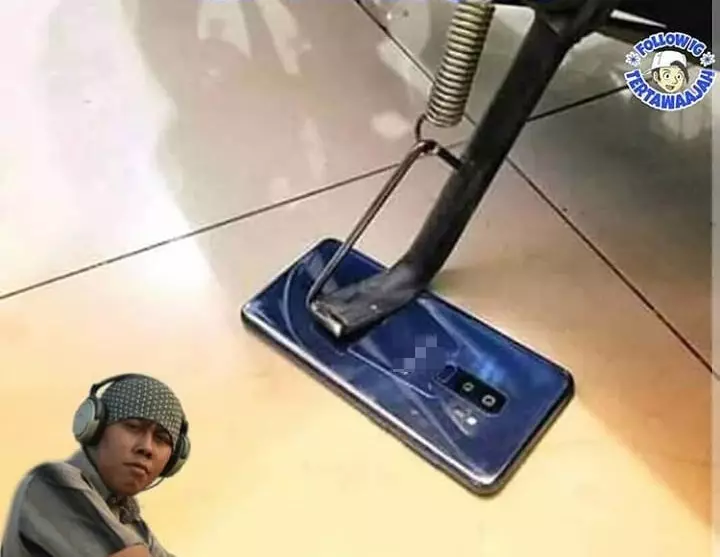 ide kreatif gadget rusak © 2020 instagram.com