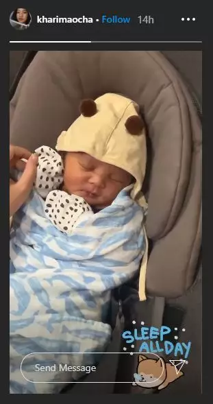 potret bayi arief muhammad dan tiara pangestika instagram