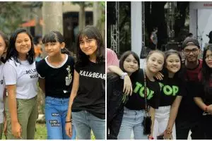 10 Potret kebersamaan artis cilik sinetron TOP di luar syuting