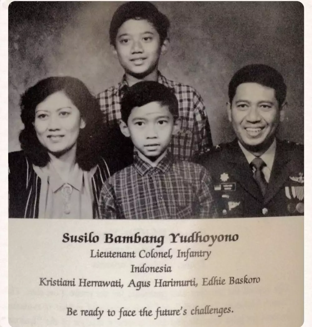 Potret masa kecil AHY & Ibas Yudhoyono  Instagram