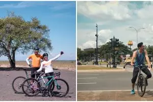 5 Seleb ini hobi bersepeda dengan pasangan, romantis abis