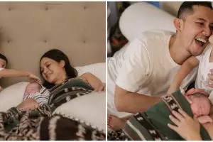 10 Momen Andien Aisyah saat melahirkan anak kedua, penuh perjuangan