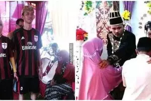 10 Momen unik pengantin saat pernikahan ini bikin senyum tipis