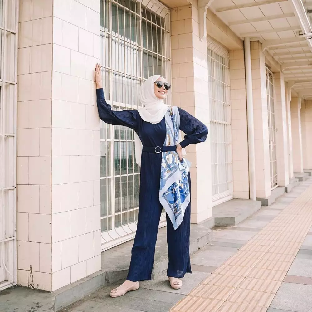 outfit hijab Citra Kirana © 2020 instagram.com