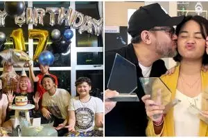 8 Potret perayaan ulang tahun anak Mona Ratuliu, berbagi ke sesama