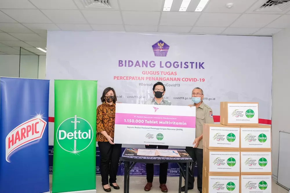 Dettol & Harpic bantu lawan Covid-19, gelontorkan donasi Rp 22 M dokumen Dettol & Harpic