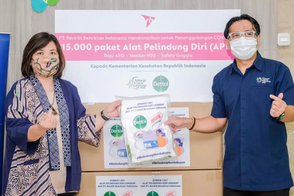 Dettol & Harpic bantu lawan Covid-19, gelontorkan donasi Rp 22 M dokumen Dettol & Harpic