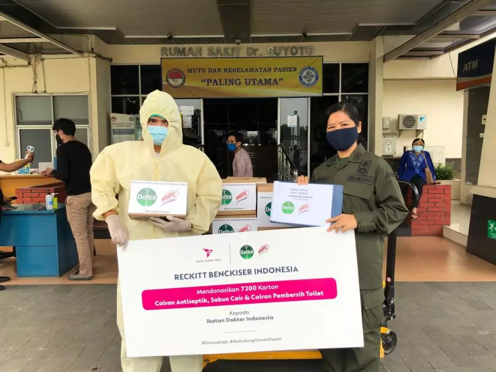 Dettol & Harpic bantu lawan Covid-19, gelontorkan donasi Rp 22 M dokumen Dettol & Harpic