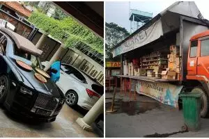 10 Potret lucu fungsi lain mobil ini bikin geleng kepala