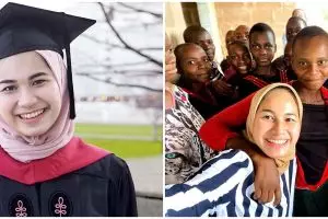 10 Potret Nadhira Afifa, viral baca pidato wisuda online di Harvard