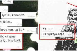 10 Chat lucu pertanyaan ibu-ibu di WhatsApp, bikin ngakak