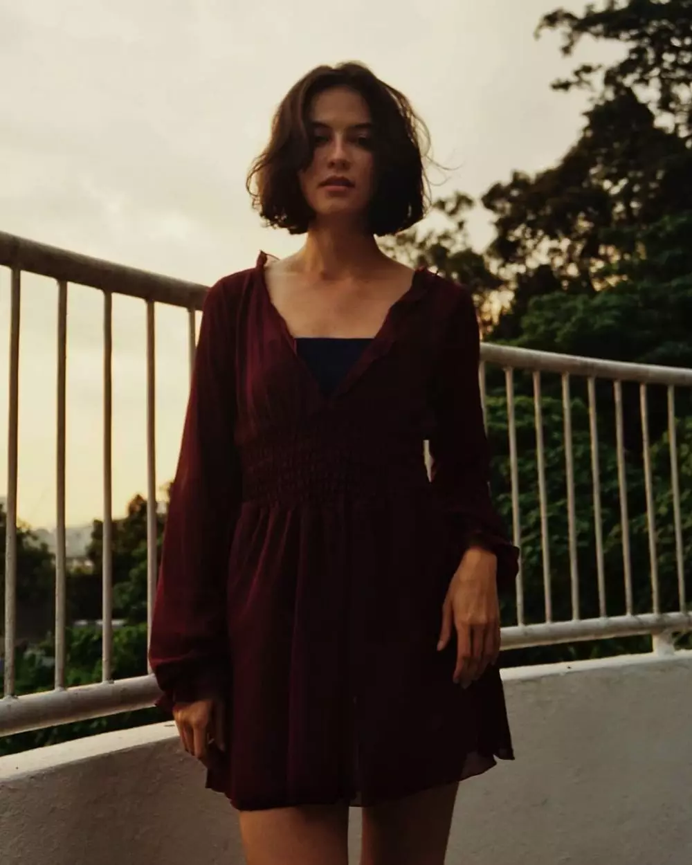 gaya rambut Juria Hartmans Instagram