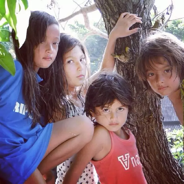 potret masa kecil megan domani dan bryan domani instagram