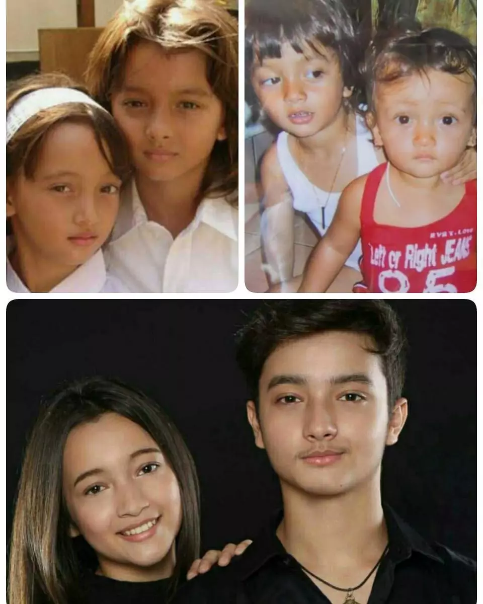 potret masa kecil megan domani dan bryan domani instagram