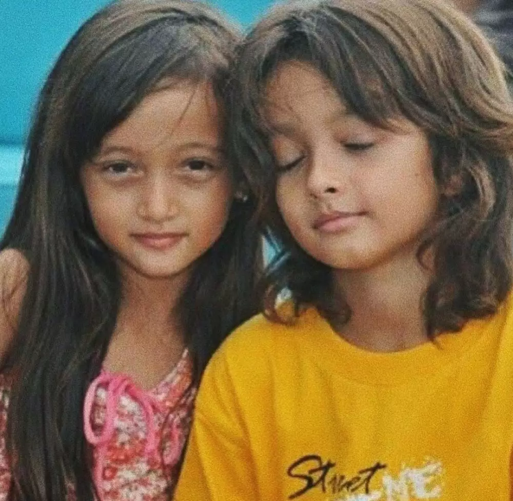 potret masa kecil megan domani dan bryan domani instagram