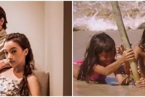 8 Potret masa kecil Megan Domani dan Bryan Domani, kompak & mirip