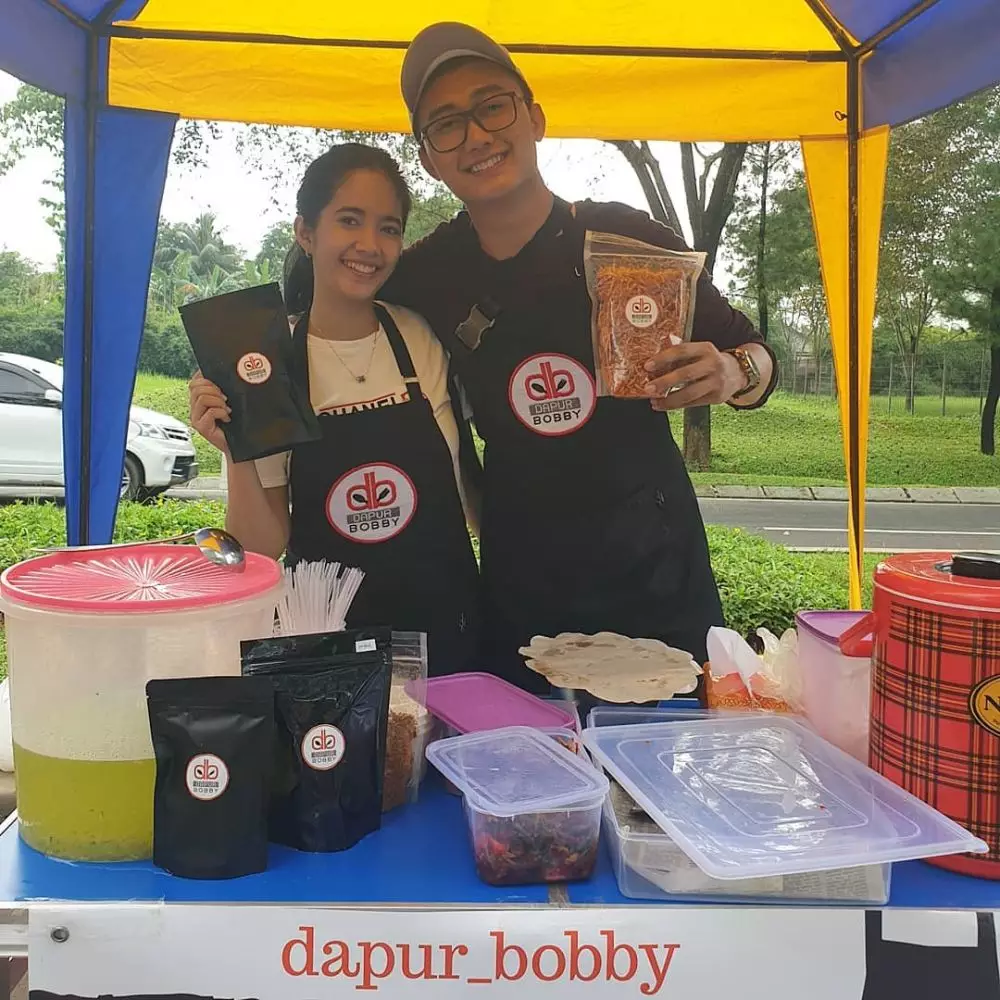 potret harmonis boby tince dan istri instagram