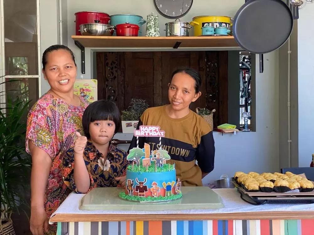 Ulang tahun anak Nirina Zubir © 2020 brilio.net