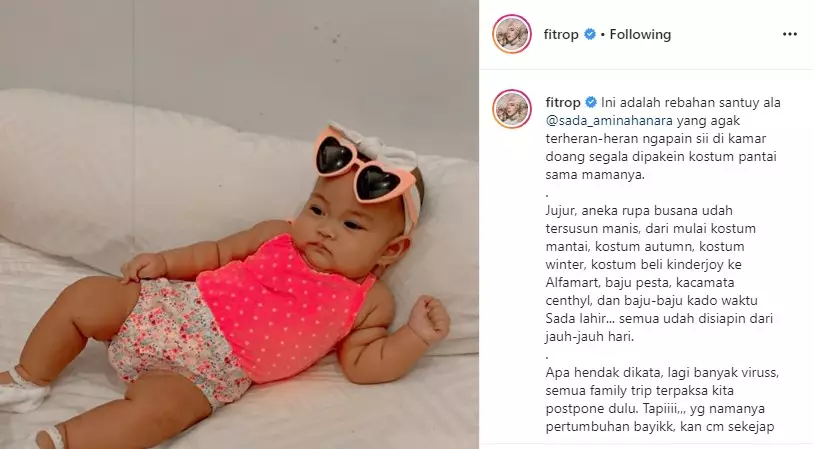 Caption Fitri Tropica © 2020 brilio.net Caption Fitri Tropica © 2020 brilio.net