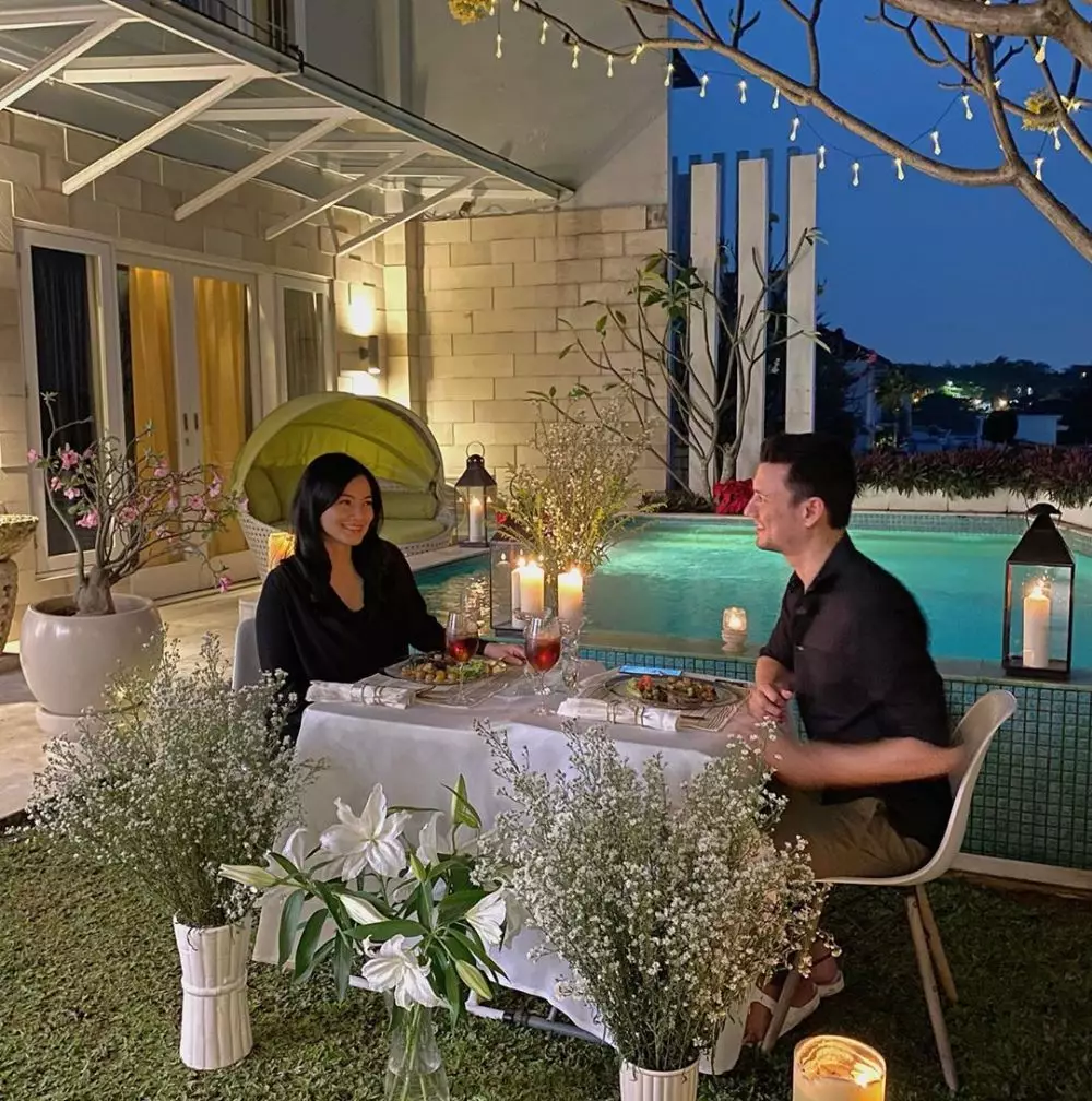 dinner romantis Titi Kamal    © 2020 brilio.net