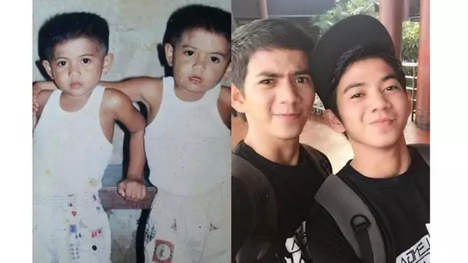 Transformasi artis kembar berbagai sumber 