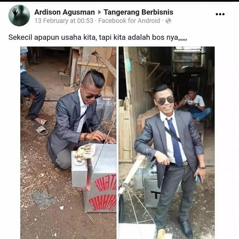 status lucu curhat kerjaan © 2020 instagram.com