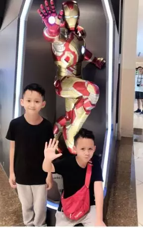 putra Bedu Abrar dan Devan Instagram putra Bedu Abrar dan Devan Instagram