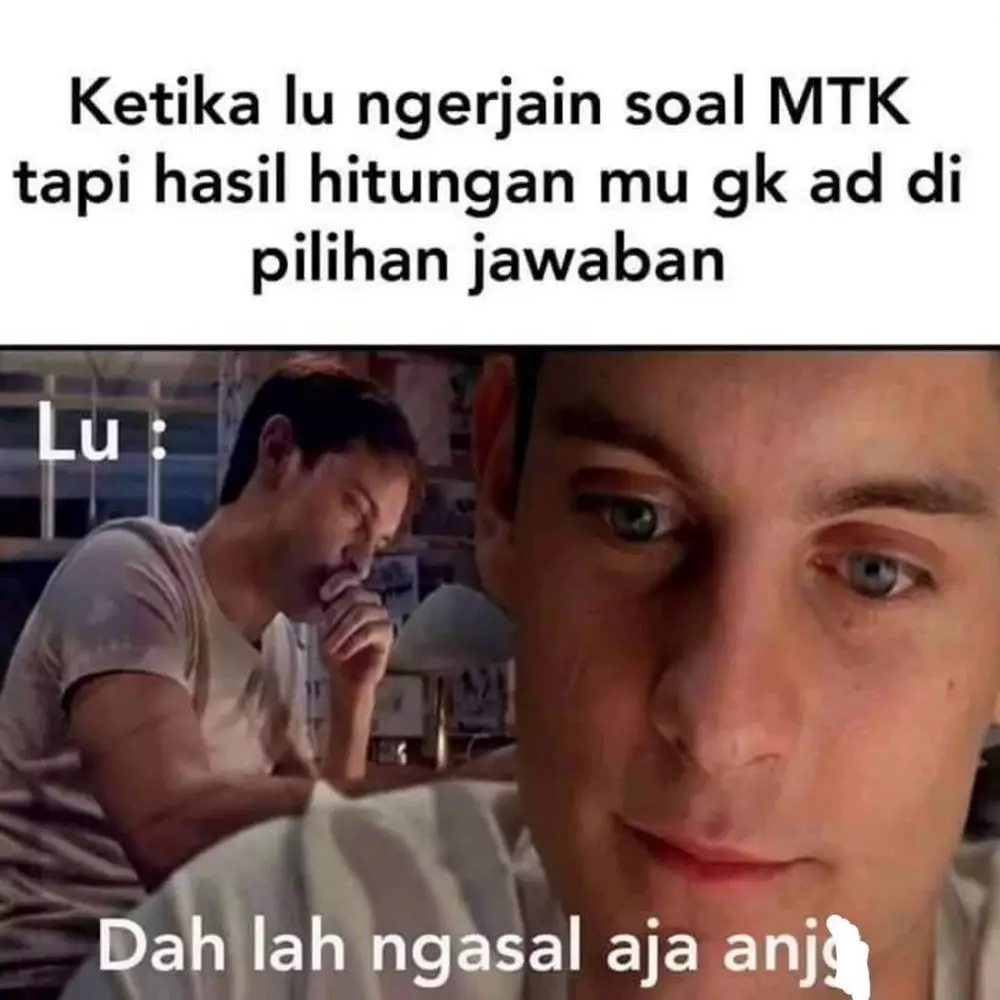 meme lucu tipe murid sekolah © 2020 instagram.com