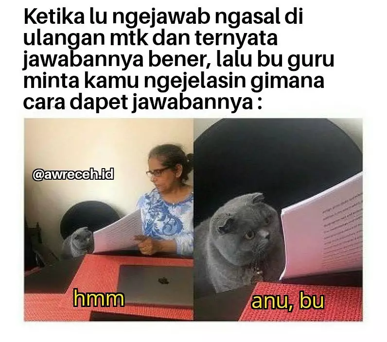 meme lucu tipe murid sekolah © 2020 instagram.com