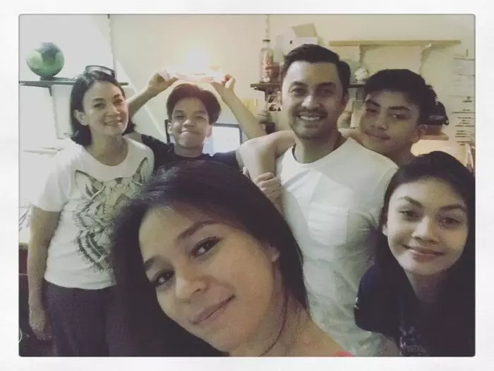 Dian Nitami dan putri angkat instagram Dian Nitami dan putri angkat instagram