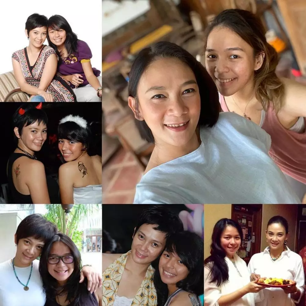 Dian Nitami dan putri angkat instagram Dian Nitami dan putri angkat instagram